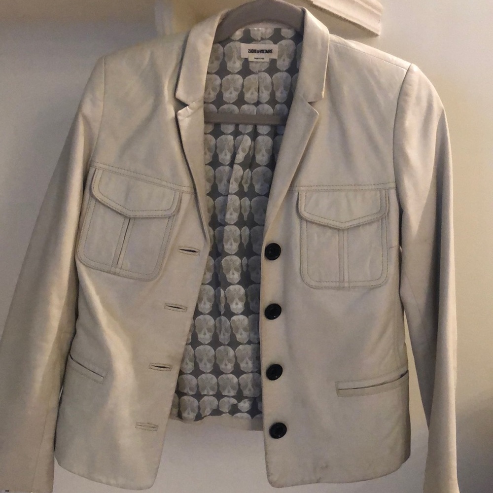 Zadig & Voltaire leather jacket